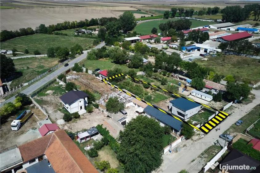 Casă cu 3 camere cu Teren 1056 Mp în Mihail Kogălniceanu