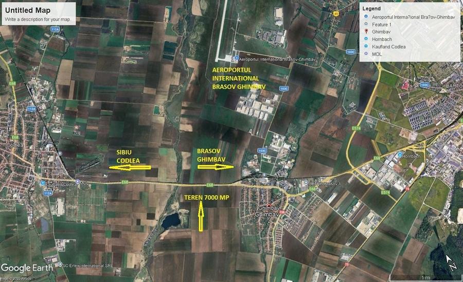 Teren agricol extravilan de 7000 mp, în Exterior Vest