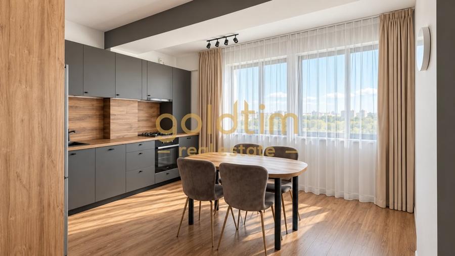 Apartament cu 2 camere decomandat, mobilat în Pipera
