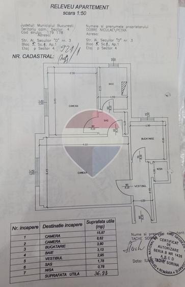 Apartament cu 2 camere semidecomandat, mobilat în Berceni