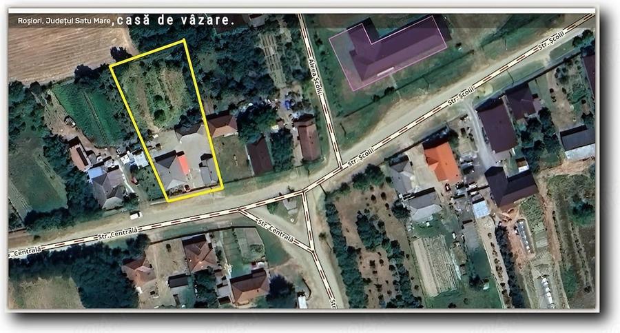 Casă cu Teren 1500 Mp în Roșiori