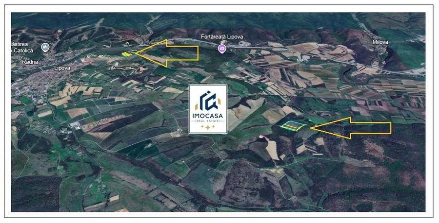 Teren agricol extravilan de 81400 mp, în Nord-Est