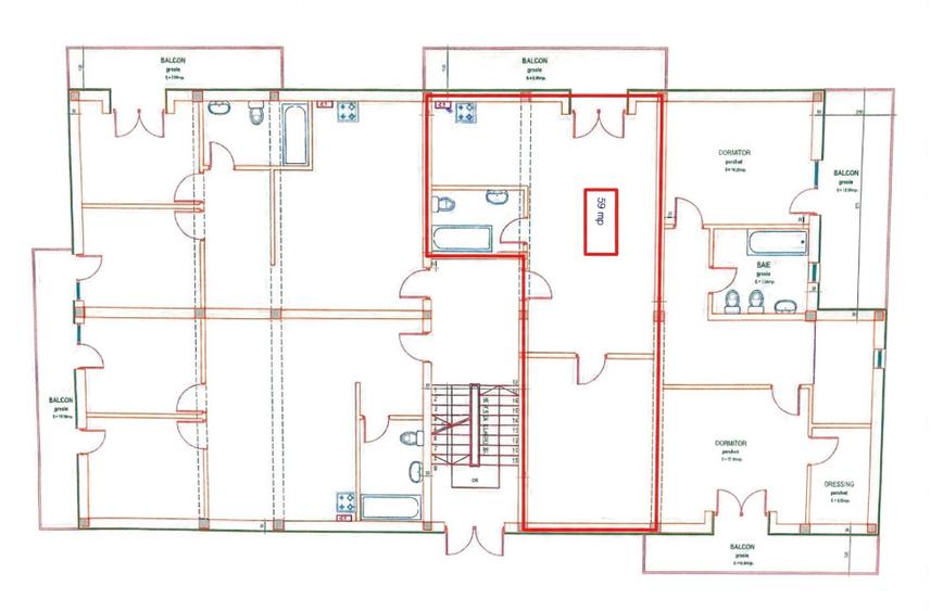Apartament cu 2 camere semidecomandat în Bună Ziua