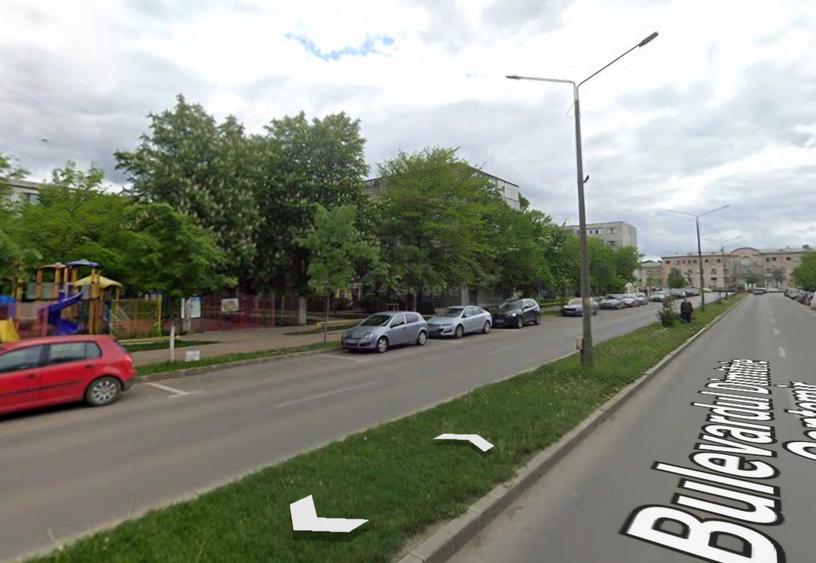 Apartament cu 2 camere semidecomandat în Exterior Vest