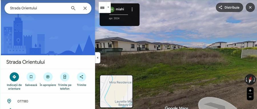 Teren intravilan 10.000mp Tunari - strada Orientului - 1