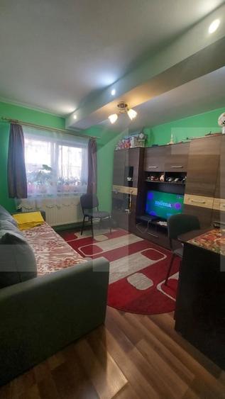 Apartament cu 2 camere semidecomandat, mobilat în Ozun