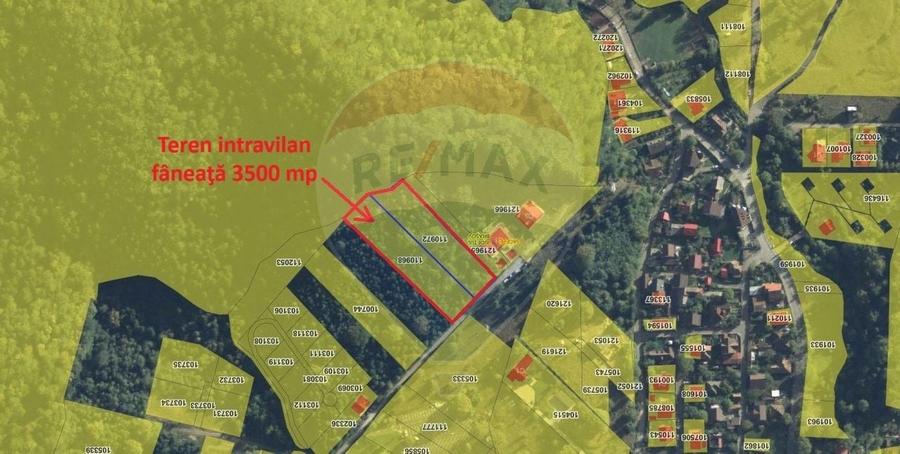 Teren Construcții intravilan de 3500 mp, în Dâmbul Morii