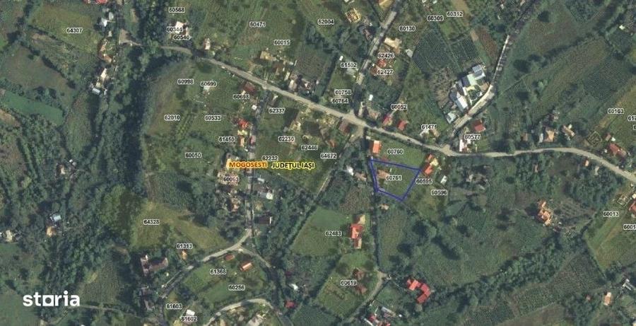 Casă cu 3 camere cu Teren 1481 Mp în Mogoșești