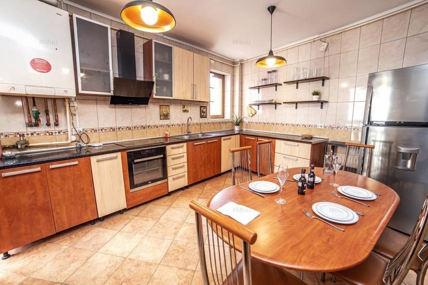 Apartament cu 3 camere decomandat, mobilat în Obor