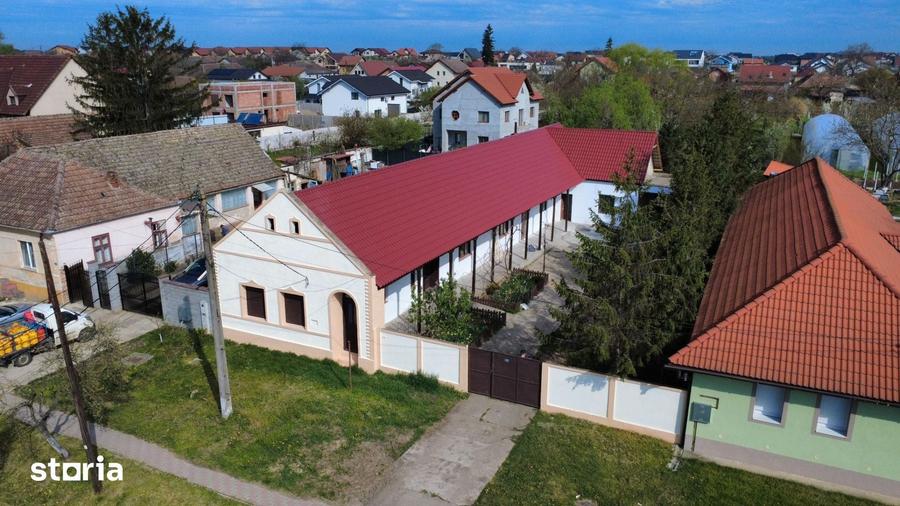 Casă cu 3 camere cu Teren 1850 Mp în Sânandrei