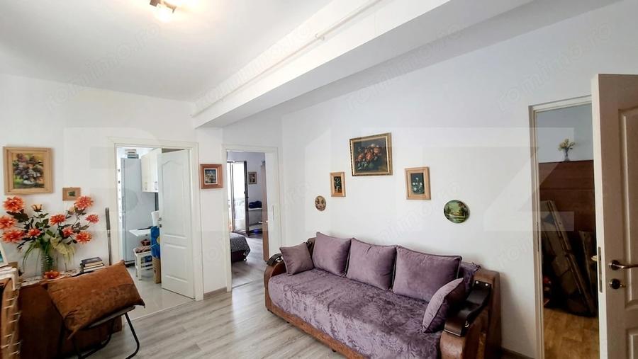 Apartament cu 2 camere semidecomandat, mobilat în Lunca Cetățuii