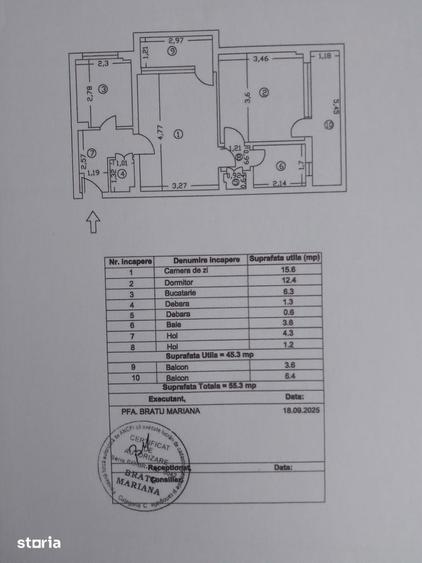 De Vanzare Apartament cu 2 camere zona Independentei cu 1 Decembrie - 6