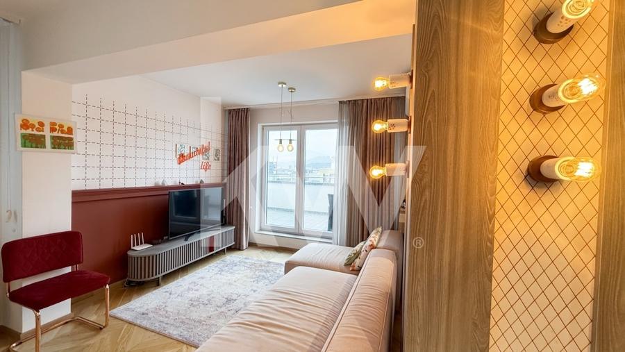 Apartament cu 4 camere decomandat, mobilat în Tractorul