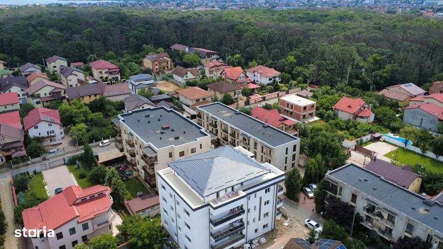 Apartament cu 2 camere decomandat în Chiajna