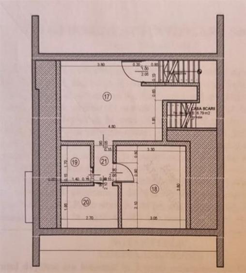 Apartament cu 2 camere decomandat în Ultracentral