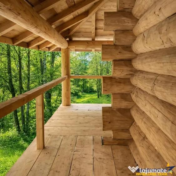 3.000mp de incantare montana cu cabana din lemn masiv, Zarne - 5