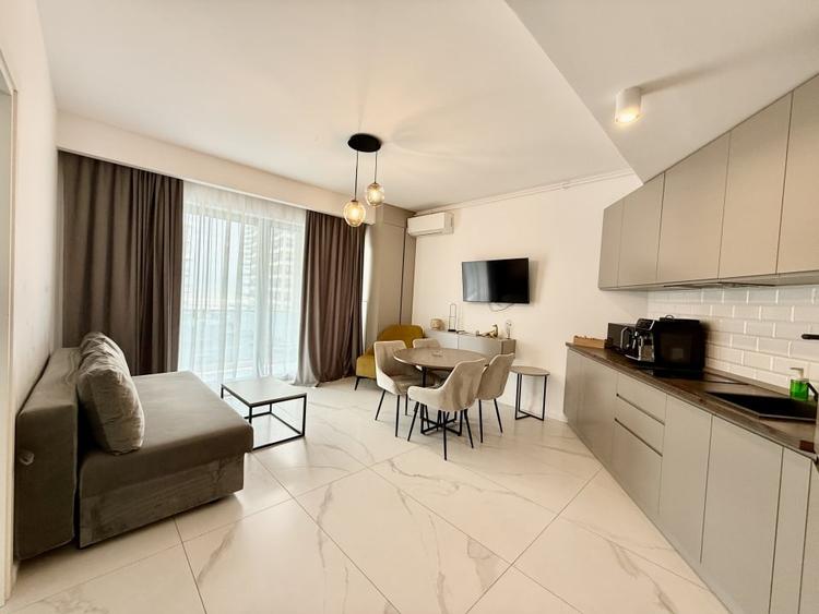 Apartament cu 2 camere nedecomandat, mobilat în Mamaia-Sat