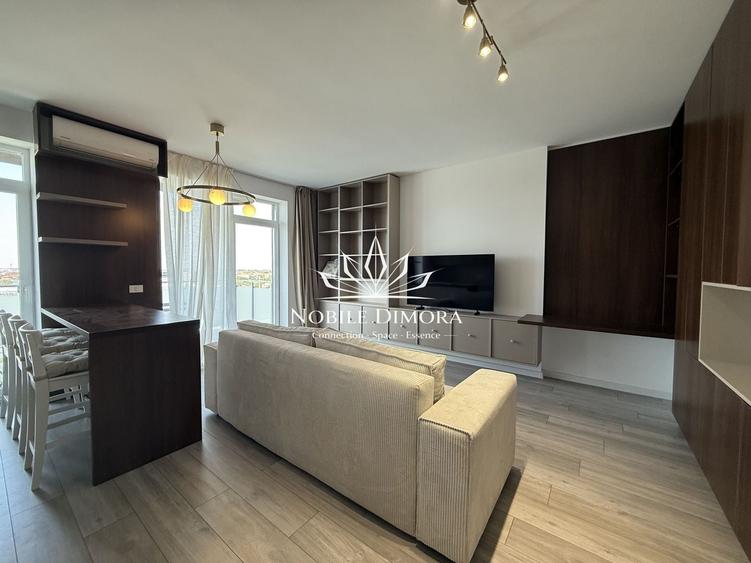 Apartament cu 2 camere semidecomandat, mobilat în Take Ionescu