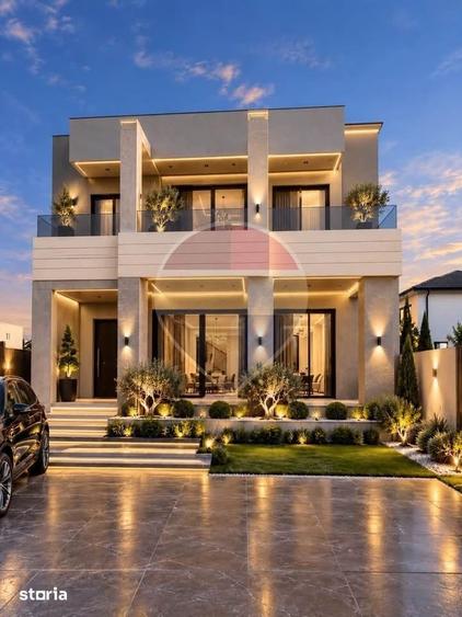 Casă cu 5 camere cu Teren 500 Mp în Malu Mare