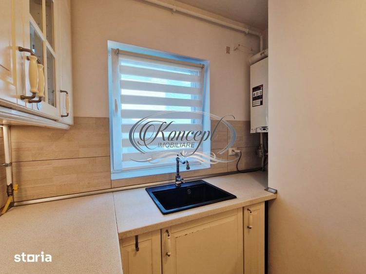 Apartament cu 2 camere semidecomandat, mobilat în Bună Ziua