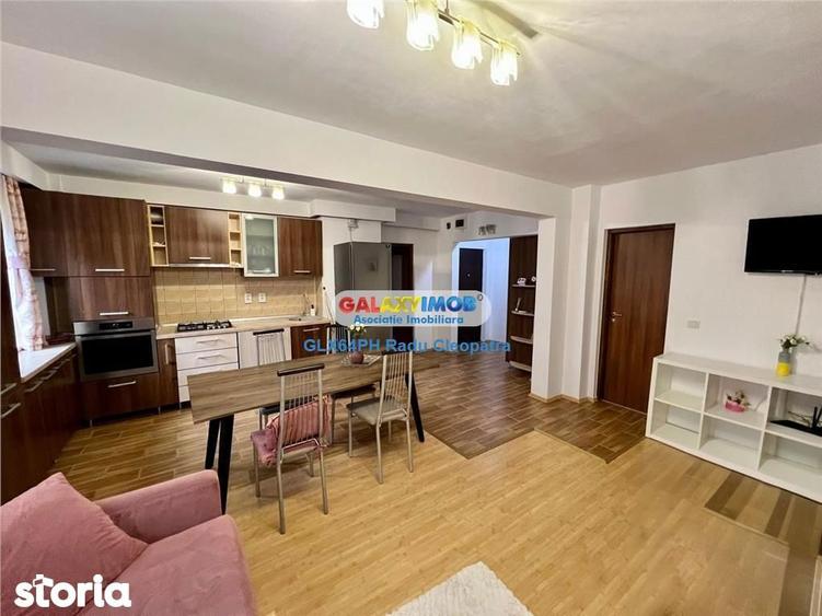 Apartament cu 3 camere, mobilat în Malu Roșu