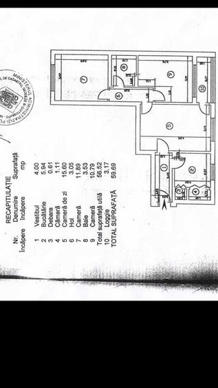 Apartament cu 3 camere semidecomandat în Constructorilor