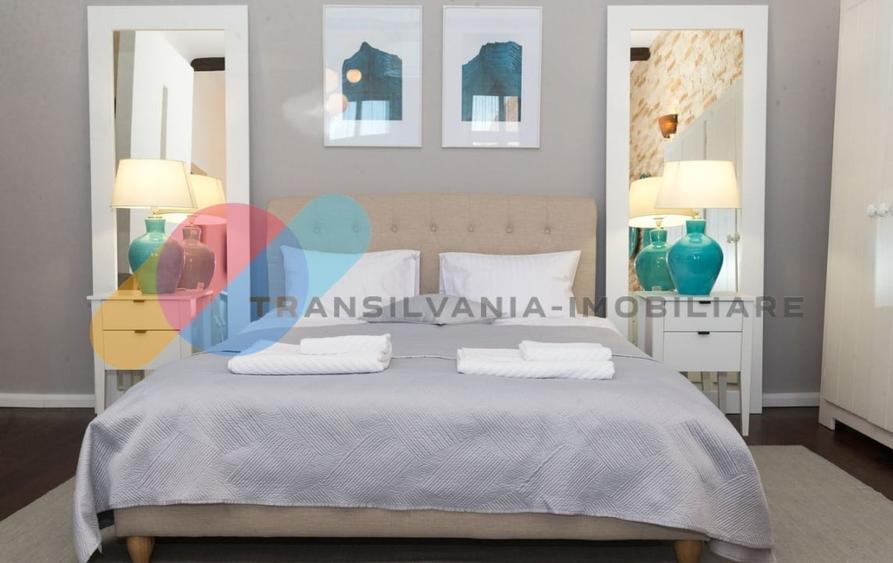 Apartament cu 3 camere decomandat, mobilat în Central