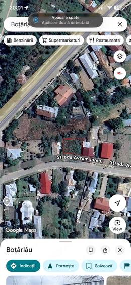 Teren de 3104 mp, în Boțârlău