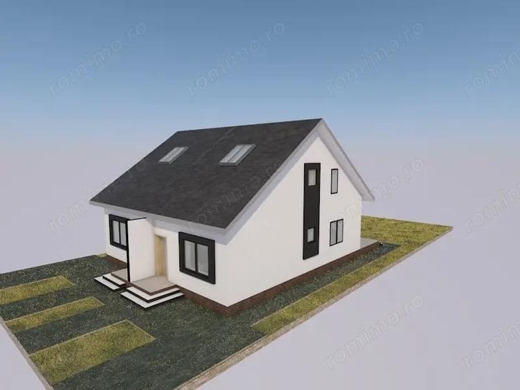 Casă cu 4 camere cu Teren 250 Mp în Sânandrei