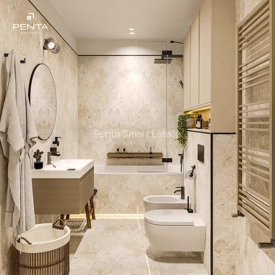 Apartament 2 camere NOU | Penta Smart Estate Radauti | Finisat complet | Balcon