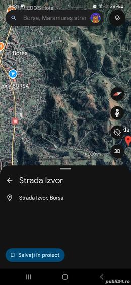 Teren de 3500 mp, în Central