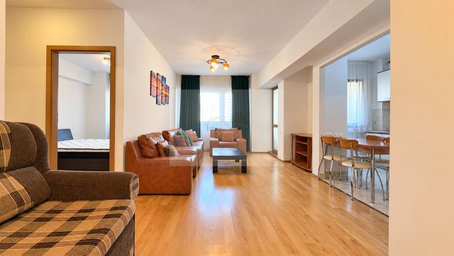 Apartament cu 2 camere semidecomandat, mobilat în Mărăști