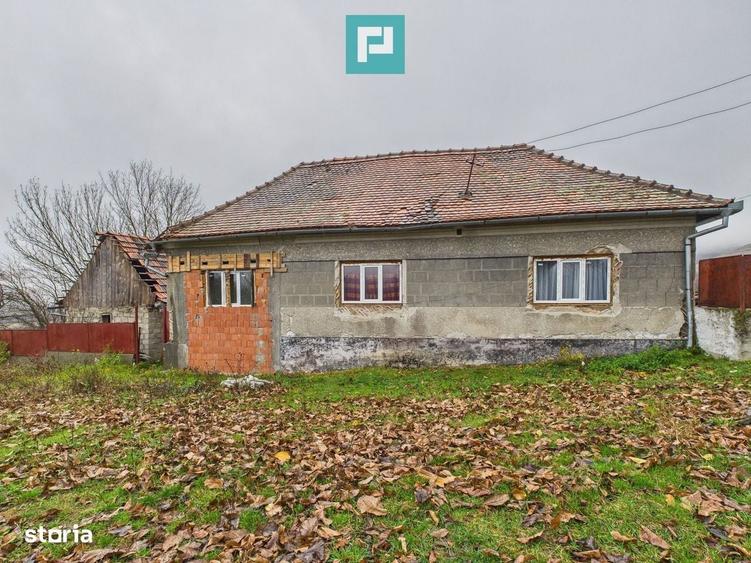 Casă cu 3 camere cu Teren 1216 Mp în Vinga