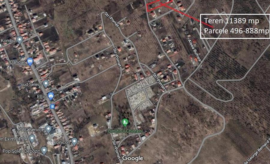 Teren agricol extravilan de 1000 mp, în Iris