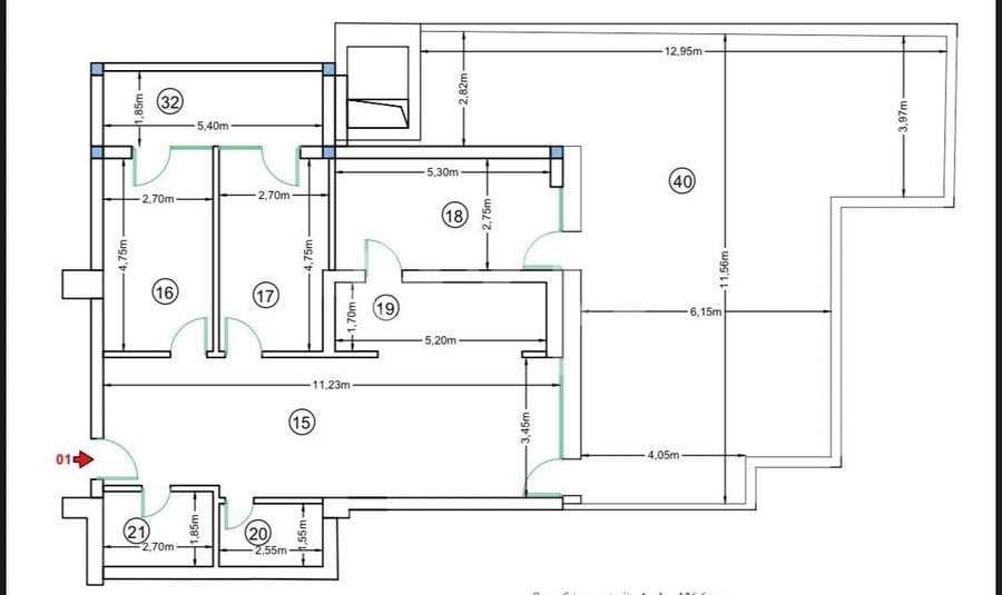 Apartament cu 4 camere decomandat în Sebastian