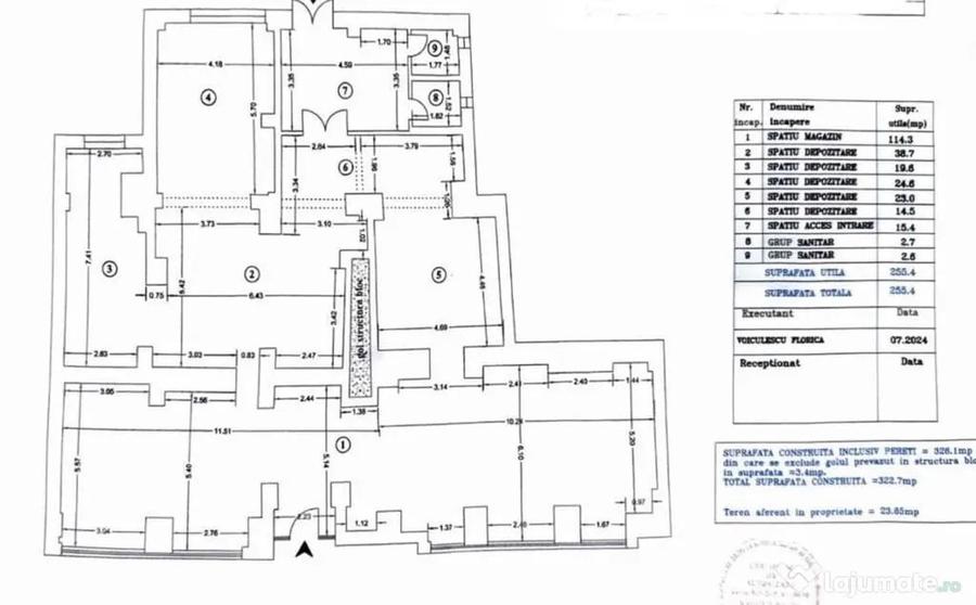 Spațiu comercial, de 255 mp, în Obor