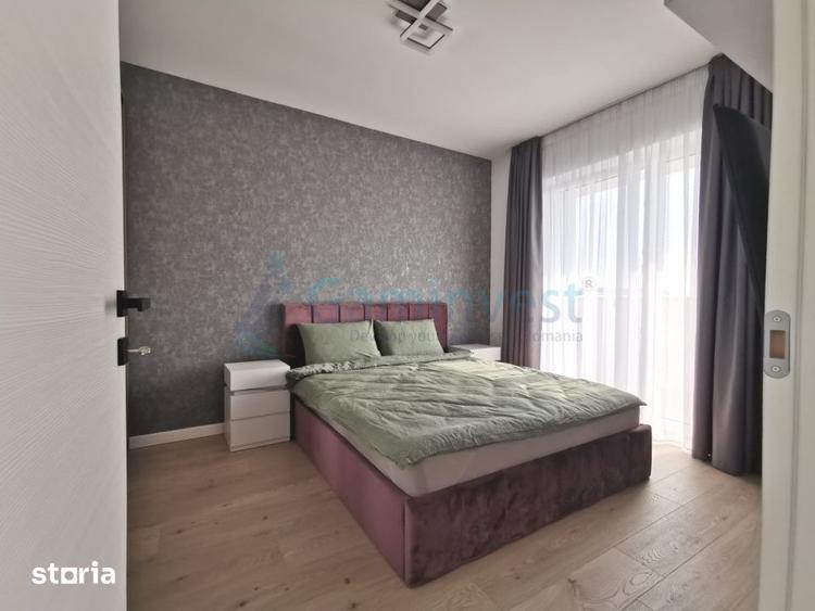 Apartament cu 2 camere decomandat, mobilat în Nufărul