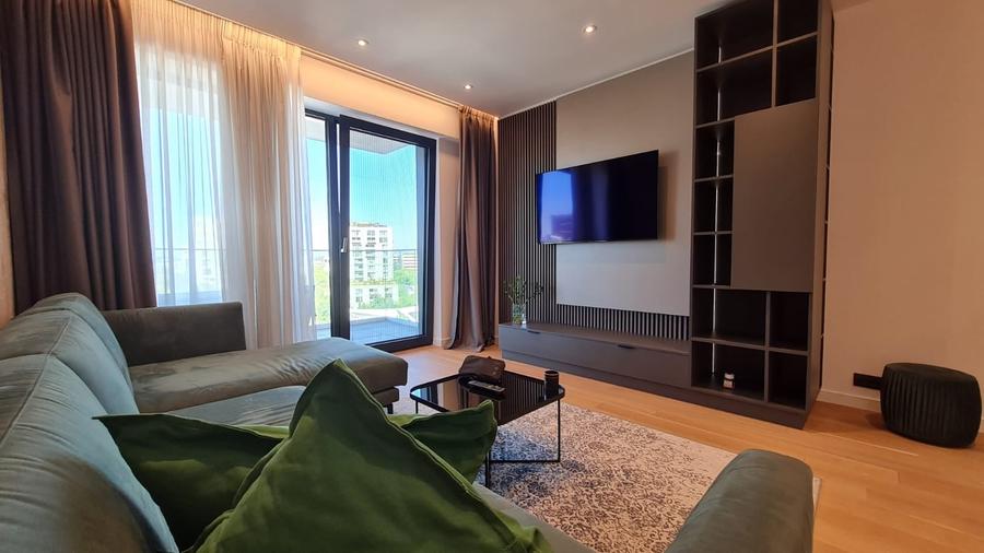 Apartament cu 3 camere decomandat, mobilat în Herăstrău — fotografia 1