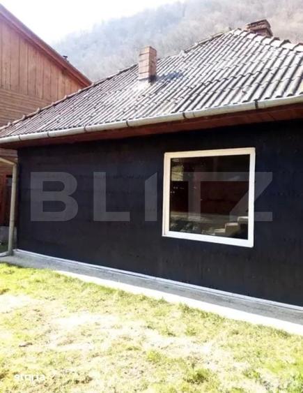 Cabana cu piscina si sistem fotovoltaic -Maguri Racatau. - 2