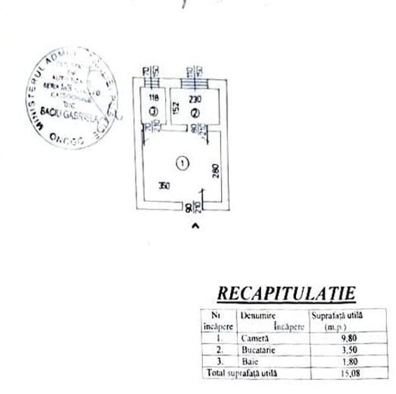 Garsonieră, mobilată în Rahova