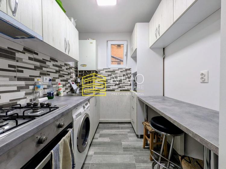 Apartament cu 2 camere nedecomandat, mobilat în Libertății