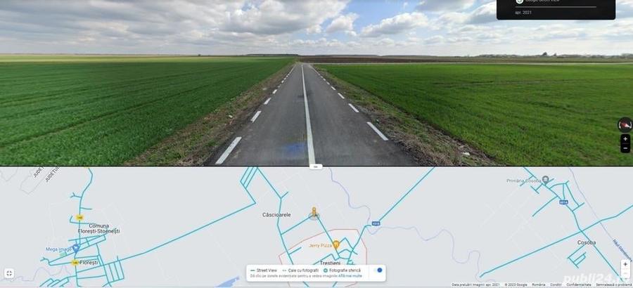 Teren de 7100 mp, în Trestieni