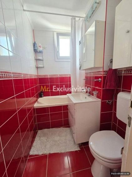 Apartament cu 2 camere semidecomandat, mobilat în Central