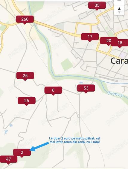 Teren de 18813 mp, în Central