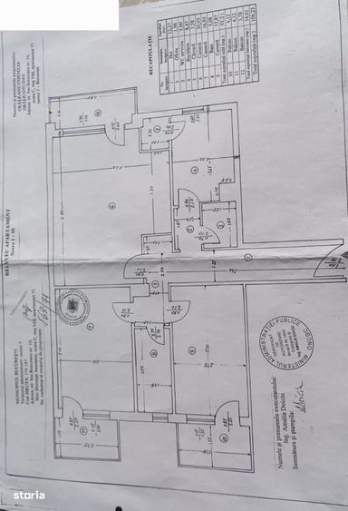 Apartament cu 3 camere în Brezoianu