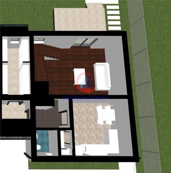 Duplex cu 3 camere cu Canalizare în Bucovăț (Remetea Mare)