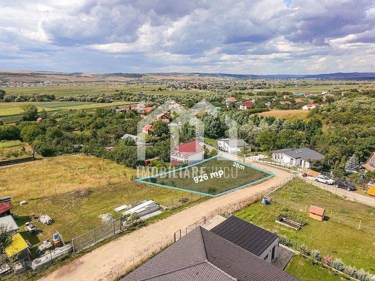 Teren de 926 mp, în Jucu