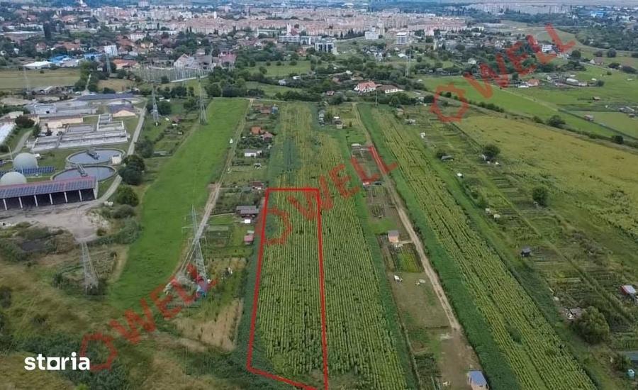 Teren de 912 mp, în Central