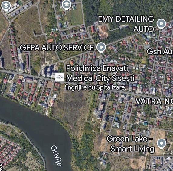 Teren Construcții intravilan de 510 mp, în Sisești