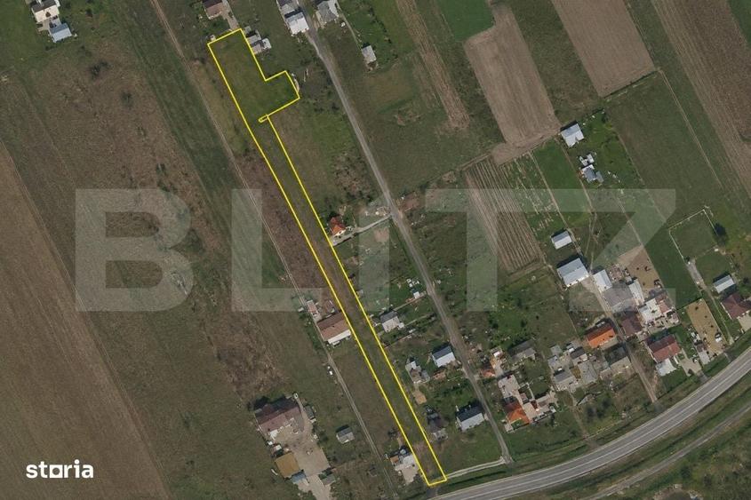Teren de vanzare, 1000 mp, zona Balta Blonda - 1